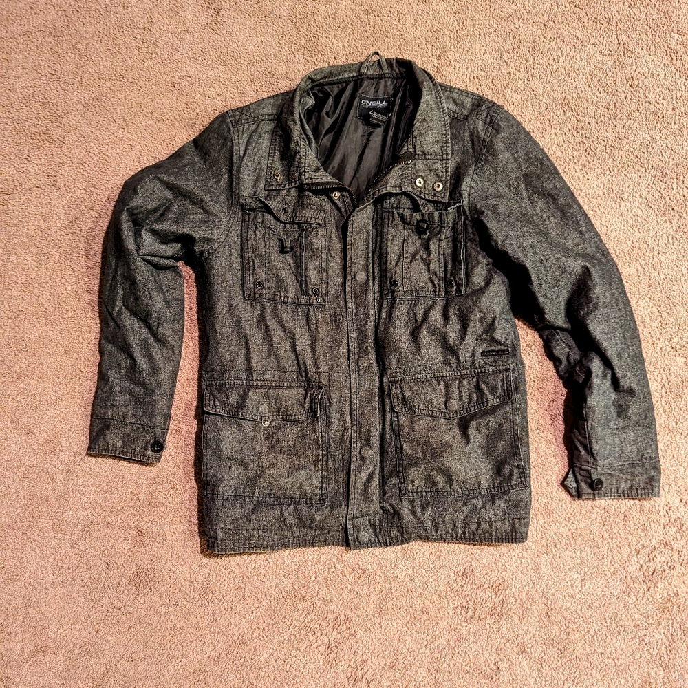Grey lightweight jacket